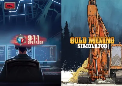 Gold Mining Simulator and 911 Operator - Simulator Bundle