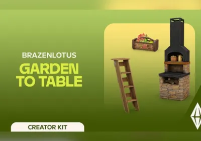 The Sims 4: Garden to Table Kit DLC
