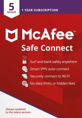 McAfee Safe Connect VPN
