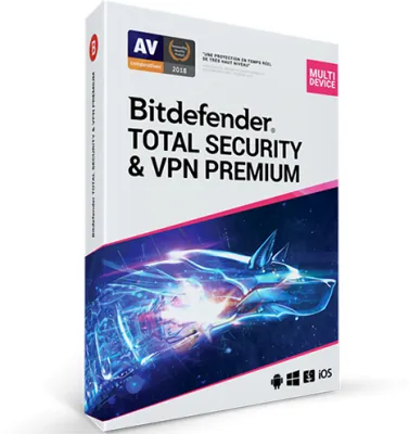 Bitdefender Total Security 2025 + Vpn