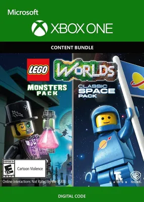 LEGO Worlds Classic Space Pack and Monsters Pack Bundle (DLC)