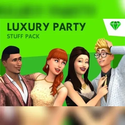 The Sims 4 Luxury Party Stuff (DLC)