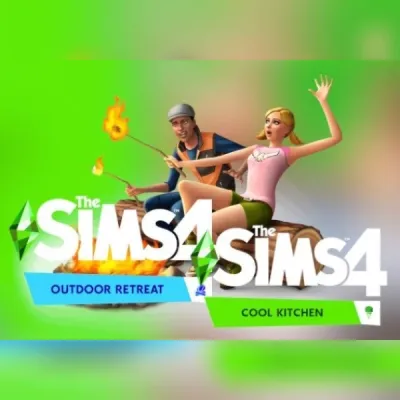 The Sims 4 Bundle Pack: Outdoor Retreat and Cool Kitchen Stuff (DLC) (PC) EA App Key