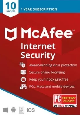 McAfee Internet Security 2019