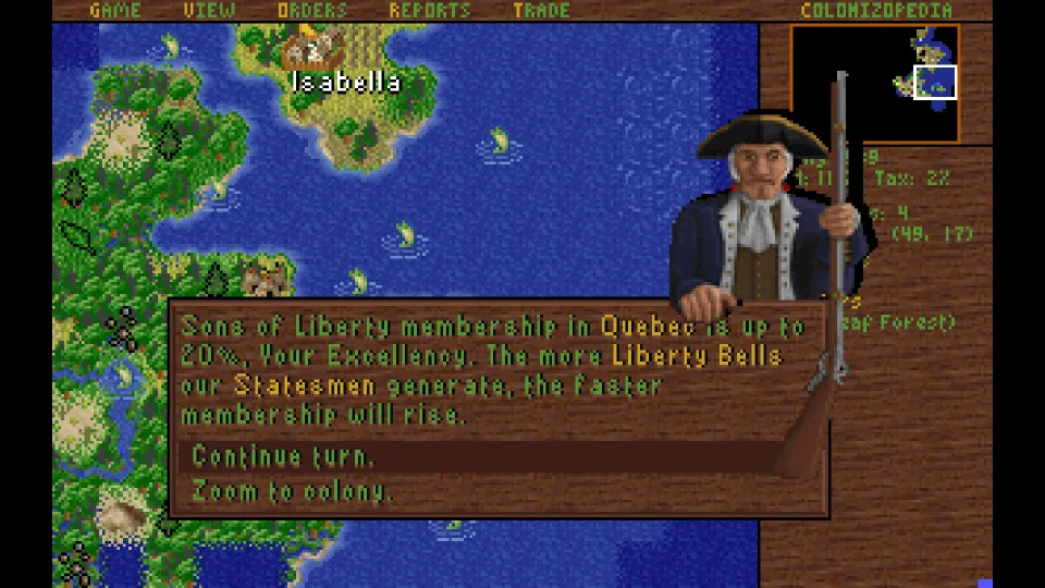 Sid Meier's Colonization (Classic)